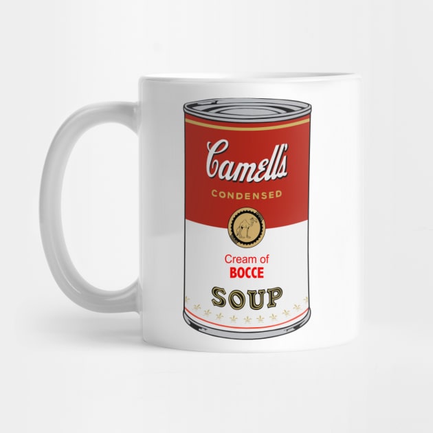 Camell’s Cream of BOCCE Soup by BruceALMIGHTY Baker